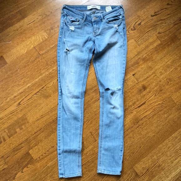 Hollister jeans destroyed size 3R - Picture 6 of 6